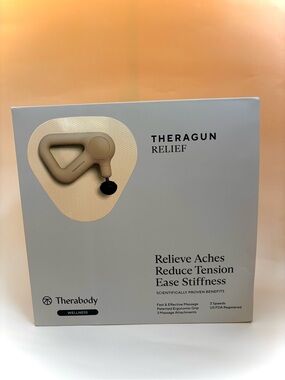 Therabody Percussion Massage Device - Beige